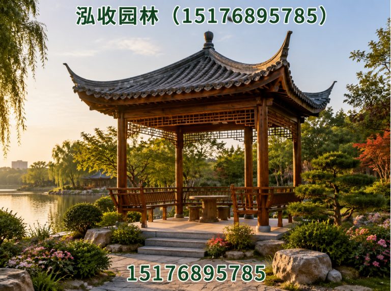 昌都京津冀防腐木工程展示图